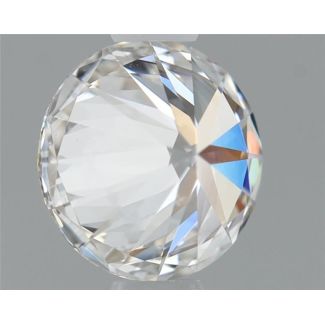 0.53 Carat Round H VVS2 EX GIA Natural Diamond