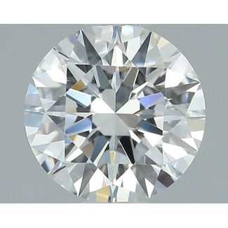 0.53 Carat Round G IF EX GIA Natural Diamond