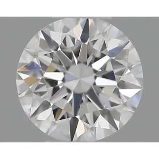 0.23 Carat Round D VS1 VG EX GIA Natural Diamond