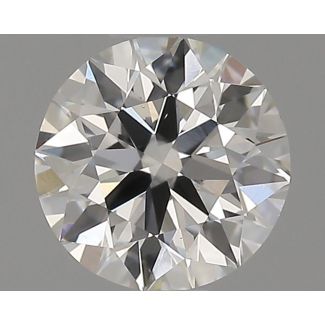 0.6 Carat Round G VS2 EX GIA Natural Diamond