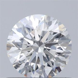 0.70 Carat Round F SI1 EX VG GIA Natural Diamond