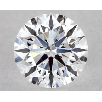 0.4 Carat Round D SI1 EX VG GIA Natural Diamond