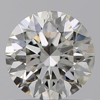 0.80 Carat Round I VS1 EX GIA Natural Diamond