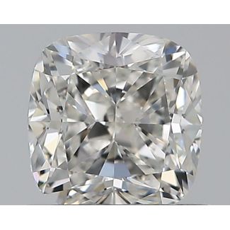 0.71 Carat Cushion Brilliant H VVS1 - EX VG GIA Natural Diamond