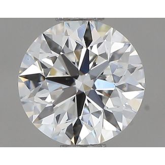 0.70 Carat Round G VS2 VG EX GIA Natural Diamond