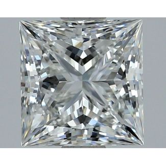 1.51 Carat Princess G VVS2 - EX VG GIA Natural Diamond