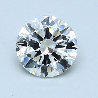 1.0 Carat Round E SI2 VG EX GIA Natural Diamond