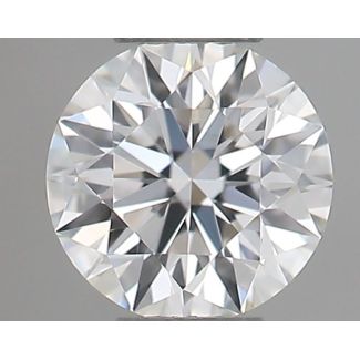 0.18 Carat Round F VVS2 EX GIA Natural Diamond