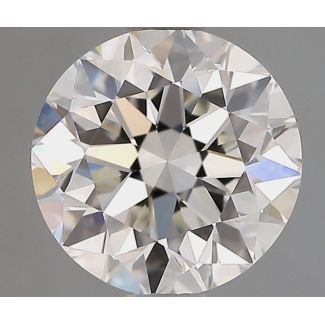 1.4 Carat Round G VVS2 EX IGI Natural Diamond