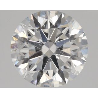 1.31 Carat Round D SI2 EX GIA Natural Diamond