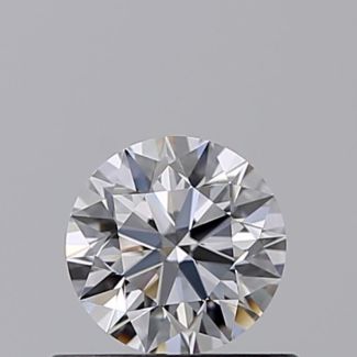 0.45 Carat Round D VS1 EX VG GIA Natural Diamond