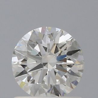 0.80 Carat Round I VS1 EX VG GIA Natural Diamond