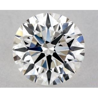 0.5 Carat Round G VS1 EX GIA Natural Diamond