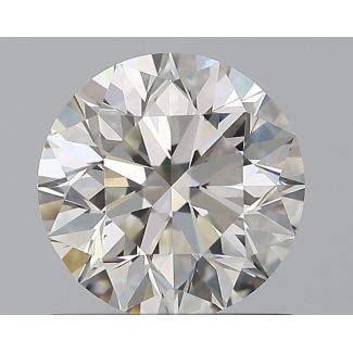 1.0 Carat Round H VVS2 EX GIA Natural Diamond