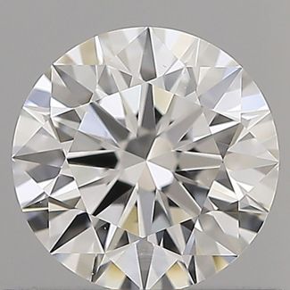 0.64 Carat Round F IF EX GIA Natural Diamond