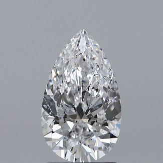 1.51 Carat Pear D SI2 - EX VG GIA Natural Diamond