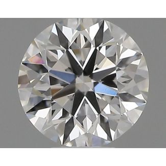 0.3 Carat Round F VS1 EX VG GIA Natural Diamond