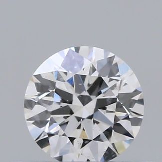 0.32 Carat Round D SI2 EX GIA Natural Diamond