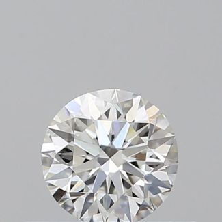 0.35 Carat Round H VVS2 EX GIA Natural Diamond