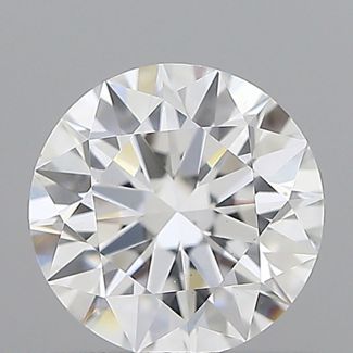 0.56 Carat Round D VS1 EX GIA Natural Diamond