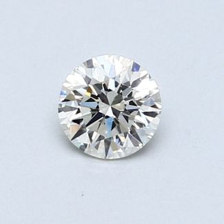 0.44 Carat Round F SI1 VG GIA Natural Diamond