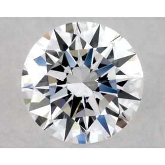 0.33 Carat Round D VVS1 EX GIA Natural Diamond