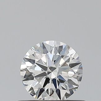 0.42 Carat Round H VS2 EX GIA Natural Diamond