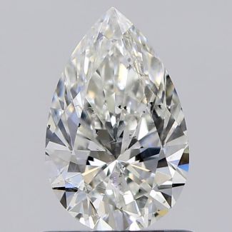 0.75 Carat Pear H SI2 - EX VG GIA Natural Diamond