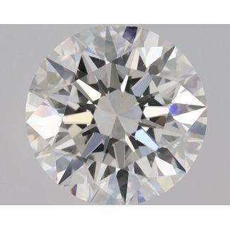 1.02 Carat Round F VVS2 EX GIA Natural Diamond