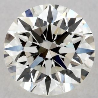 0.23 Carat Round I VVS2 EX GIA Natural Diamond