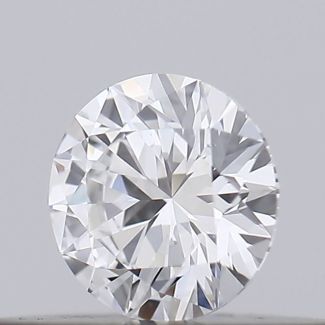 0.18 Carat Round D VS2 EX GIA Natural Diamond