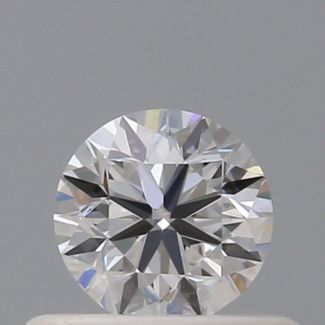 0.40 Carat Round D VS2 VG GD GIA Natural Diamond