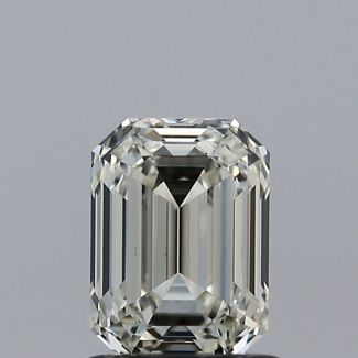 1.00 Carat Emerald J VS1 - VG IGI Natural Diamond