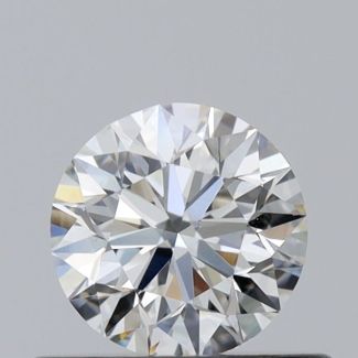 0.4 Carat Round G VS2 VG EX GIA Natural Diamond