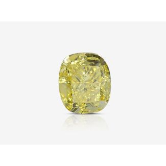 2.01 Carat Cushion Brilliant Yellow SI1 - VG GD GIA Natural Diamond