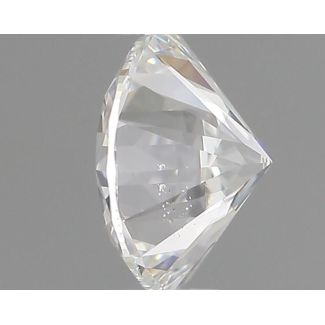 0.46 Carat Round F VS2 EX GIA Natural Diamond