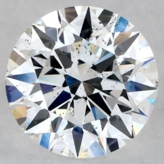 0.32 Carat Round E SI2 EX VG GIA Natural Diamond