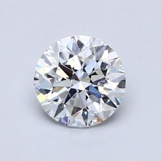 1.01 Carat Round E SI1 VG EX GIA Natural Diamond