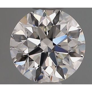 0.75 Carat Round G VVS2 EX IGI Natural Diamond