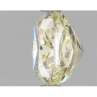 2.01 Carat Cushion Brilliant Fancy Light Yellow I1 - VG GD GIA Natural Diamond