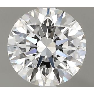 1.51 Carat Round D VVS2 EX GIA Natural Diamond