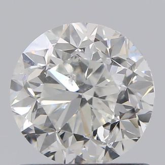 1.00 Carat Round F SI1 VG GIA Natural Diamond