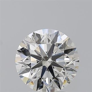 2.5 Carat Round I SI1 EX GIA Natural Diamond