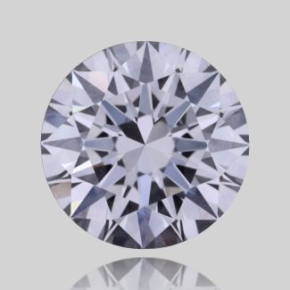 0.5 Carat Round E VVS2 EX GIA Natural Diamond