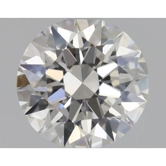 0.31 Carat Round F VS1 EX GIA Natural Diamond