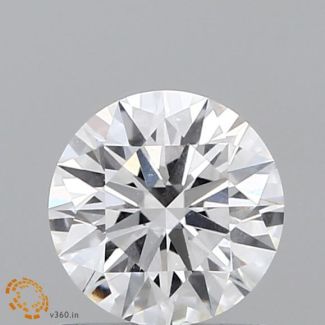 1.08 Carat Round F SI2 EX GIA Natural Diamond