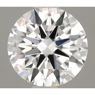 0.41 Carat Round D VVS1 EX GIA Natural Diamond