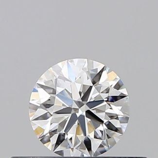 0.3 Carat Round D VVS1 EX GIA Natural Diamond