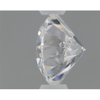 0.45 Carat Round E SI1 EX GIA Natural Diamond