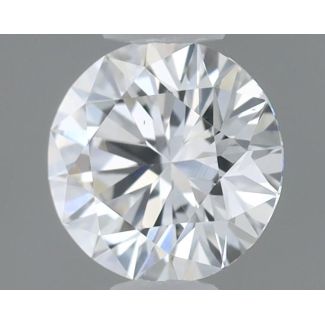 0.3 Carat Round E VS1 EX GIA Natural Diamond